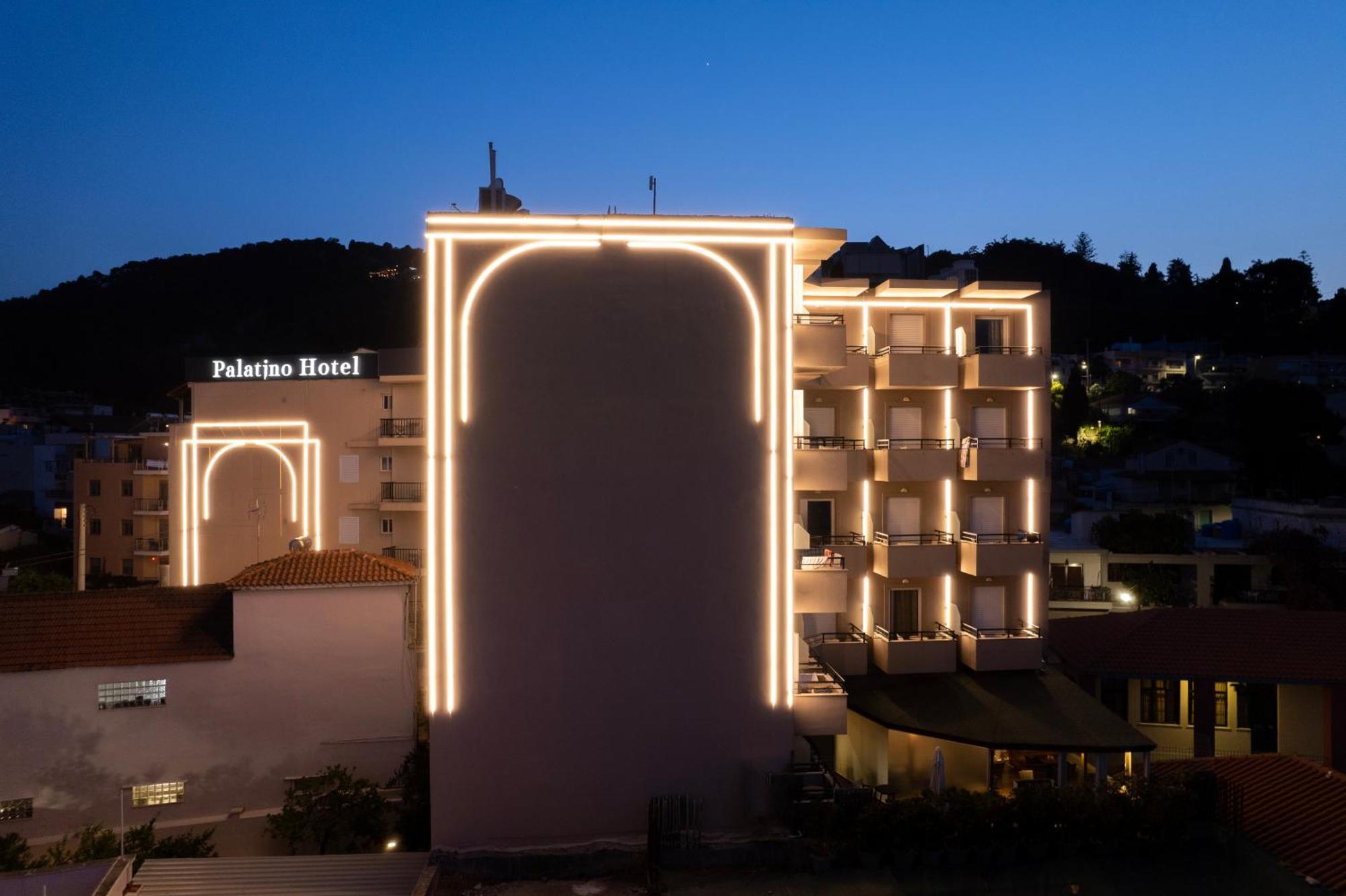 Palatino Hotel Zakynthos Town Exterior foto